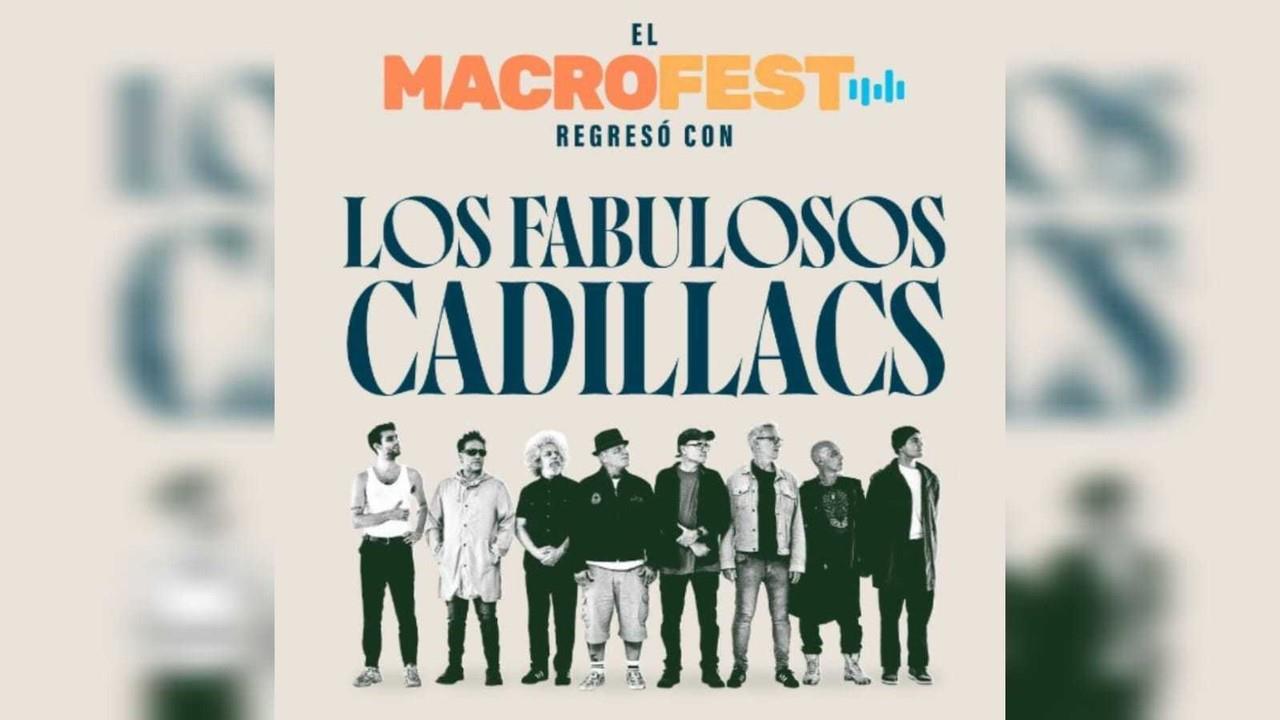 La cita para disfrutar de la presentación de Los Fabulosos Cadillacs es el próximo domingo 11 de febrero a partir de las 19:00 horas, en la Explanada de los Héroes. Foto: Especial/ Facebook