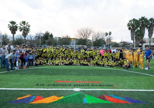 Inaugura Cristina Díaz más espacios deportivos en Guadalupe