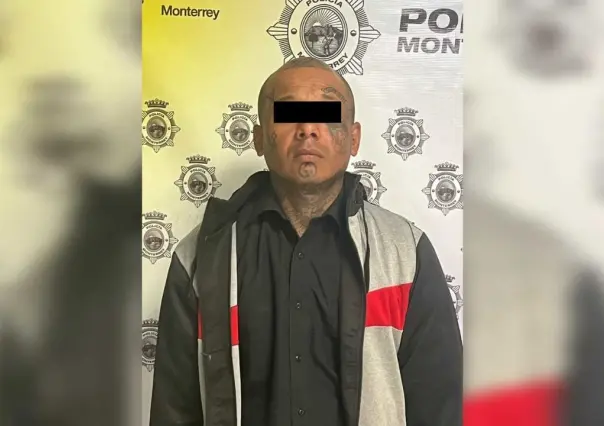 Policía de Monterrey captura a un hombre por intento de feminicidio y violencia