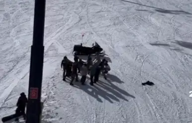 Adolescente cae desde lo alto del teleférico en Mammoth Mountain (VIDEO)