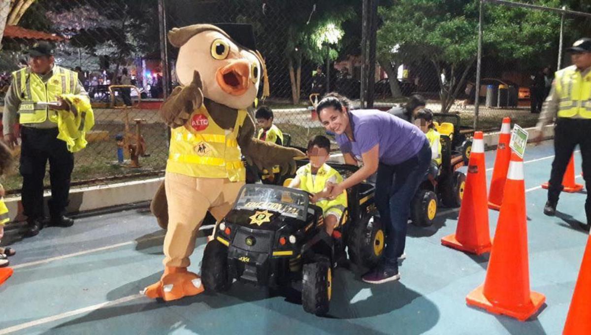 Esta convivencia contó con actividades para niños y grandes Fotos: SSP Yucatán