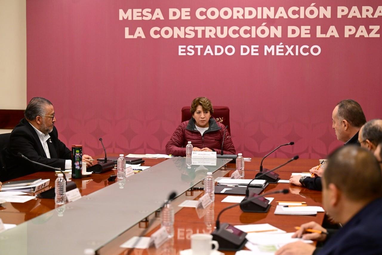 El gobierno de Edomex presumió que ha registrado una baja del 11.5 por ciento en enero de 2024 contra enero de 2023. Foto: Gob. de Edomex