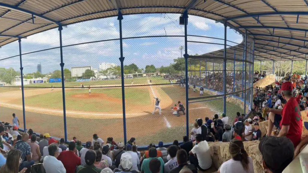 Casa llena en la fiesta beisbolera de la Liga Meridana