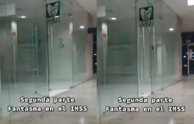 Captan puertas de hospital del IMSS abriéndose y cerrándose solas (VIDEO)