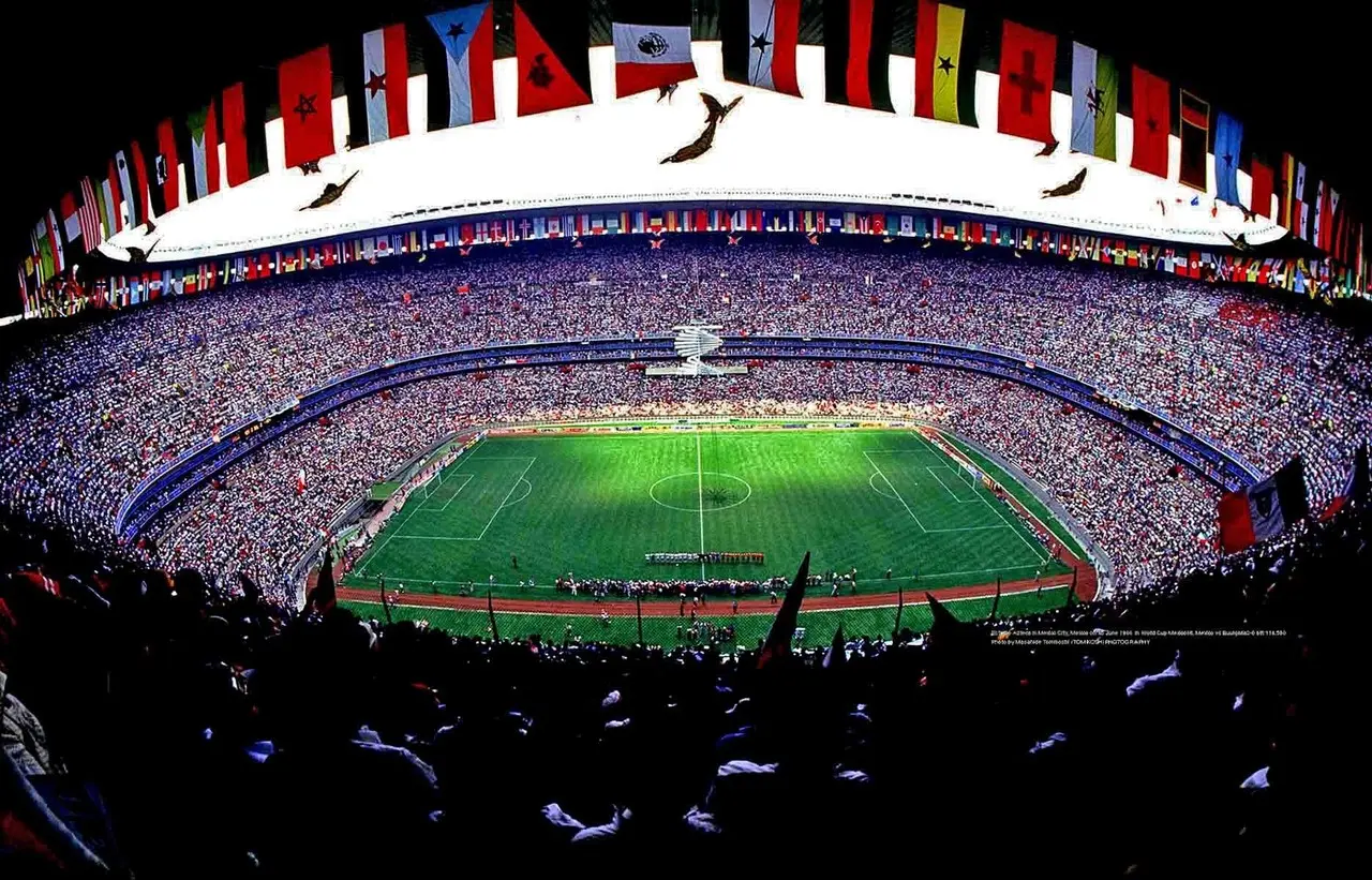 Estadio Azteca en el Mundial México 86 | Fuente: Facebook Estadios de México