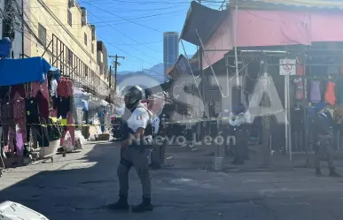 A plena luz, balacera en centro de Monterrey deja un muerto