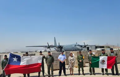 Llegan a Chile aviones mexicanos con 20 toneladas de víveres, por incendios