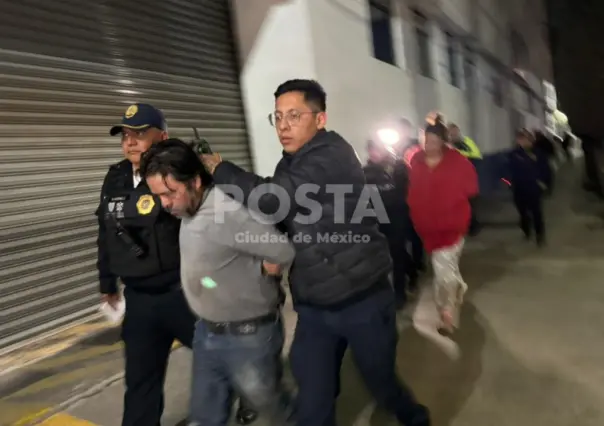 Hombre entra a las vías del Metro para robar cableado, es detenido