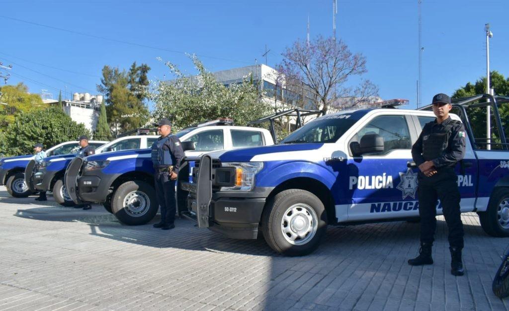 Primeros reportes señalan, al menos, tres policías heridos. Foto: Gob. de Naucalpan / Ilustrativa