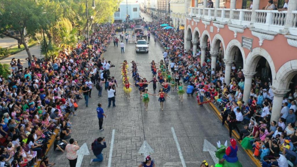 Anuncian cierre de calles del centro de Mérida este jueves de carnaval