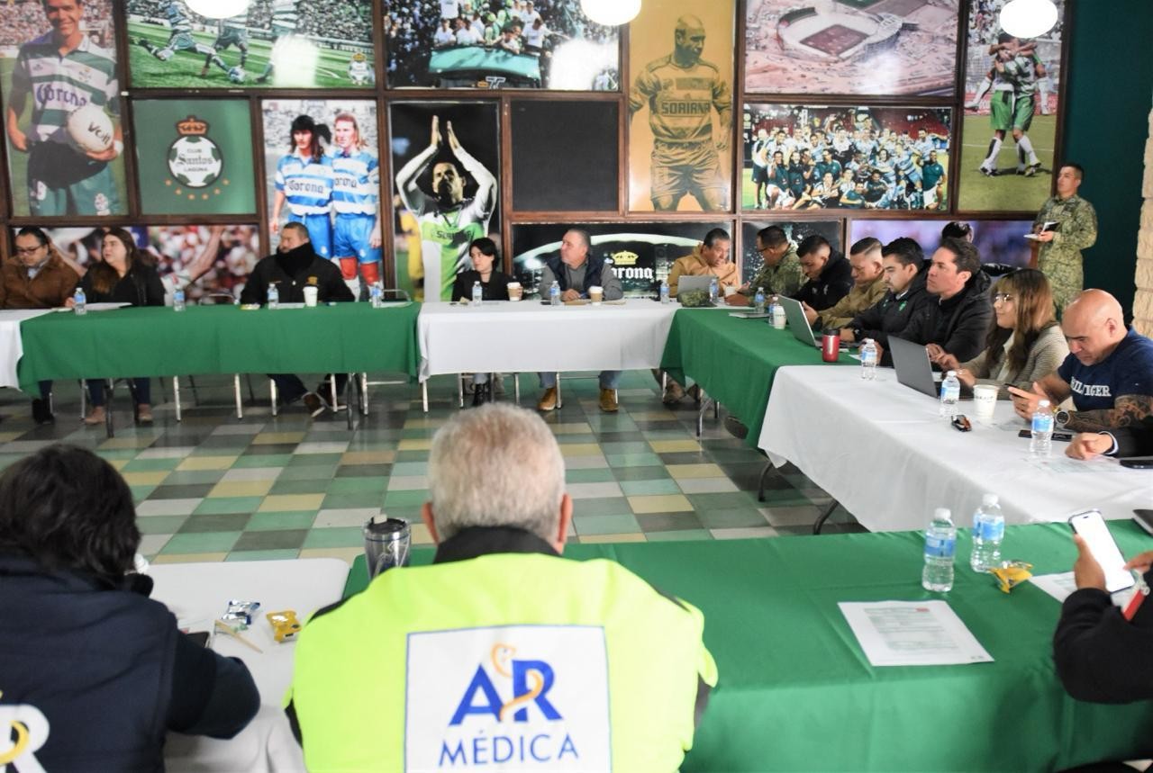 Participarán 1,250 agentes de seguridad en partido entre Santos Laguna y Tigres