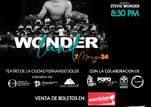 ¡Orquesta del Desierto hace tributo a Stevie Wonder para conservar San Lorenzo!