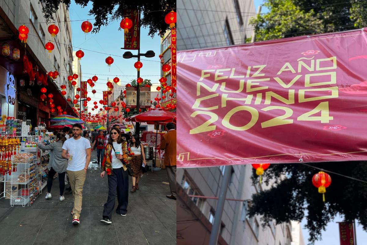 ¡Vámonos de fiesta!, celebra el año nuevo en el Barrio Chino de la CDMX. Foto y video: Omar Gómez