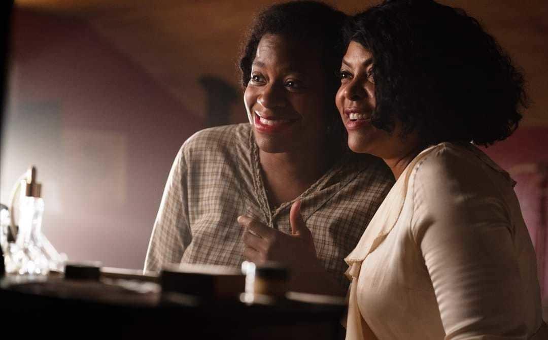 Fantasia Barrino y Taraji P. Henson comparten escena en El Color Púrpura. Foto: Warner Bros. Pictures