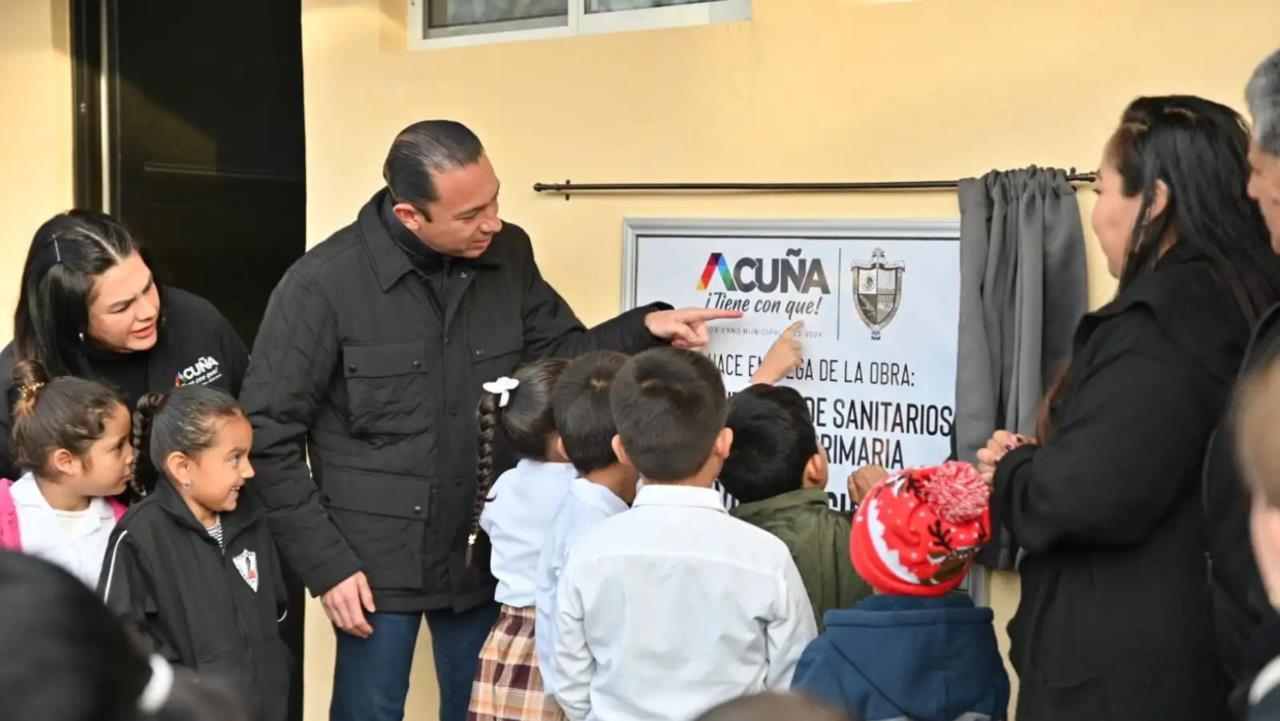 Entregan obra de módulos sanitarios en ejido Las Cuevas