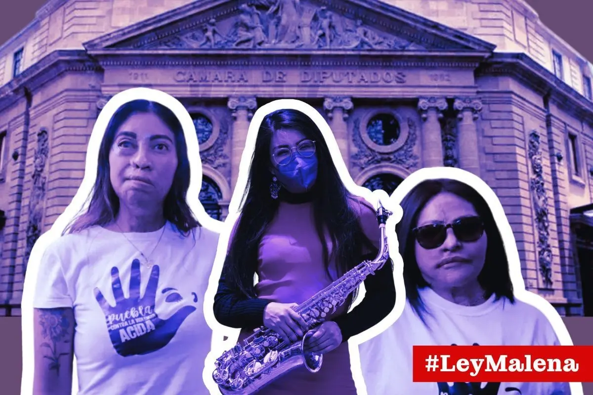 El Congreso de la CDMX aprobó la Ley Malena o Ley Ácida que endurece las penas de prisión por los ataques con ácido. FOTO: Twitter (X)