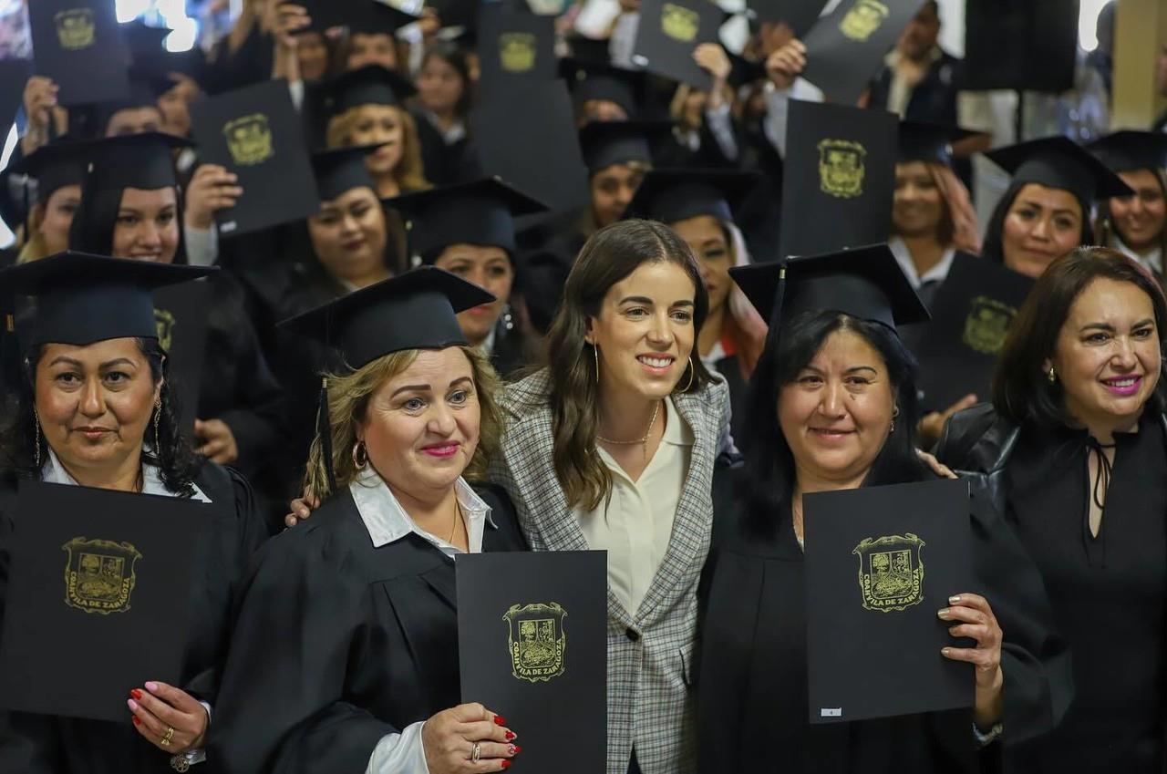 Paola Rodríguez encabezó la ceremonia. (Fotografía: Gobierno de Coahuila)