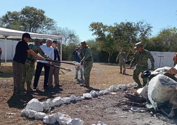 Destruyen narcóticos en operativo de la FGE, FGR y Ejército mexicano