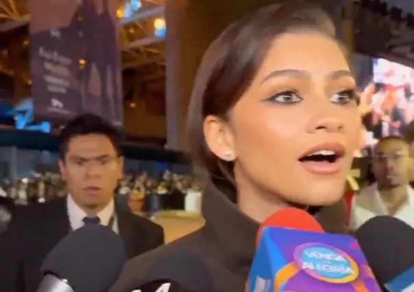 Reportero de Venga La Alegría entrevista a Zendaya en inglés y se viraliza