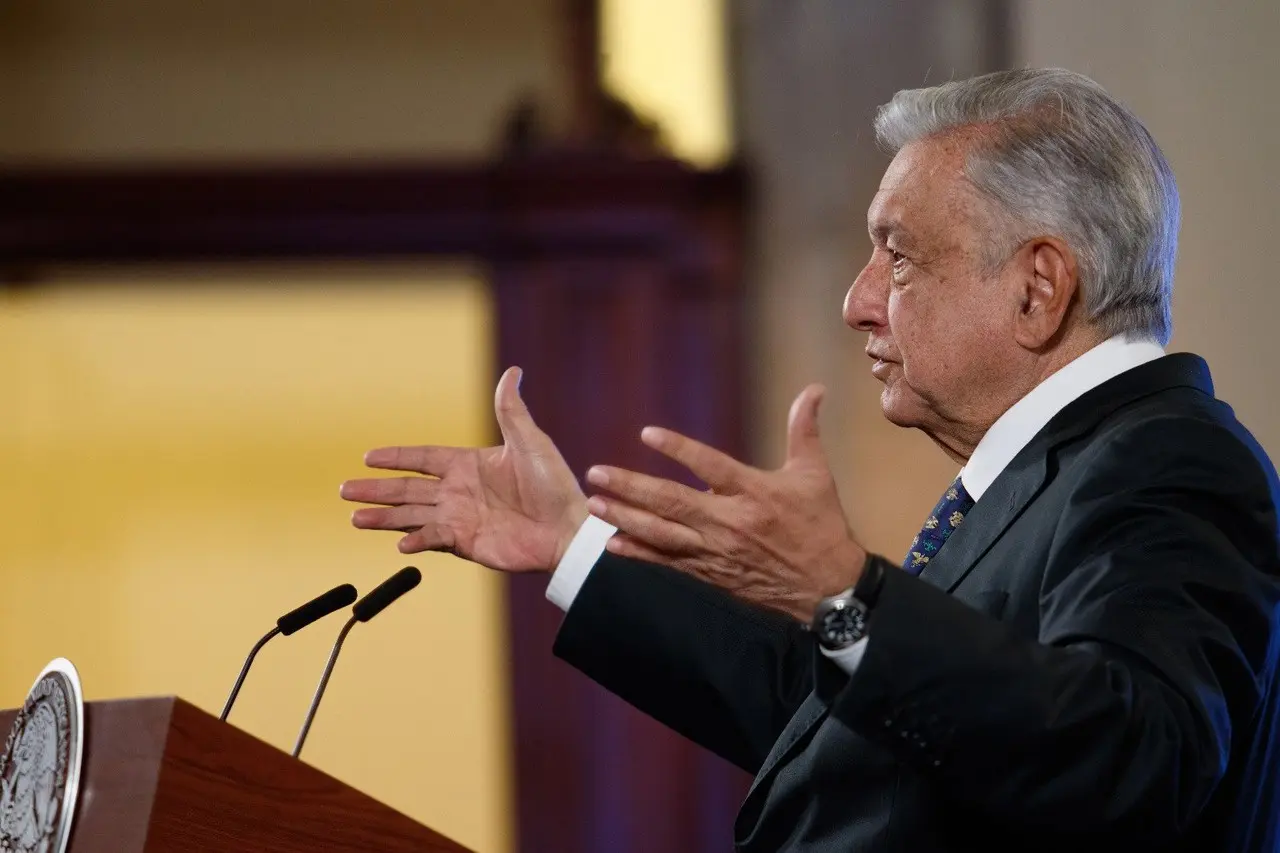 AMLO en Palacio Nacional | Fuente: @JesusRCuevas