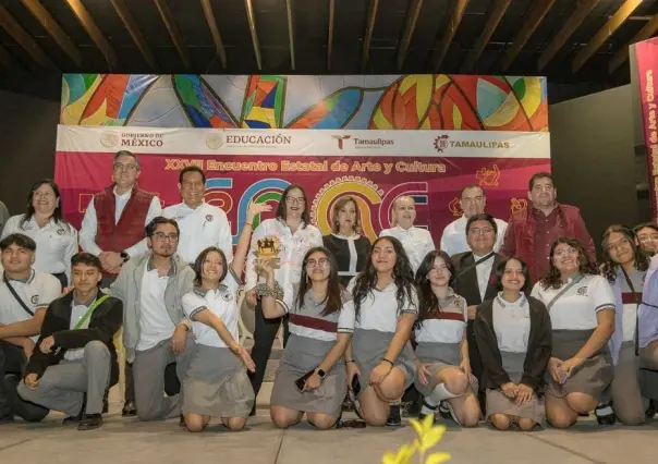 Estudiantes de Tamaulipas destacan en el Encuentro Estatal de Arte y Cultura