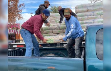 La campaña Construyendo Juntos hizo entrega de 320 bultos de cemento