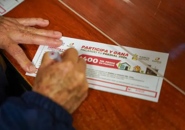 ¿Quién ganó el sorteo de contribuyentes cumplidos del predial en Ramos Arizpe?