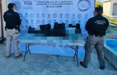 Aseguran armas y metanfetamina tras cateo en Dr. González