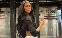 Bárbara de Regil sorprende besando a otra mujer en la boca (VIDEO)