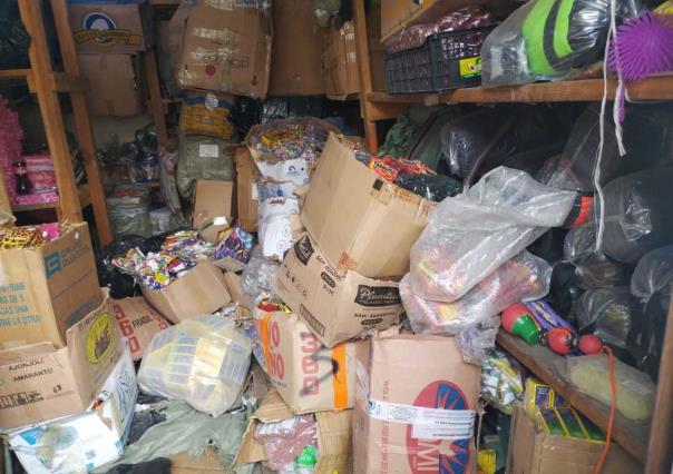 Policía de Monterrey asegura bodega con pirotecnia en Colegio Civil