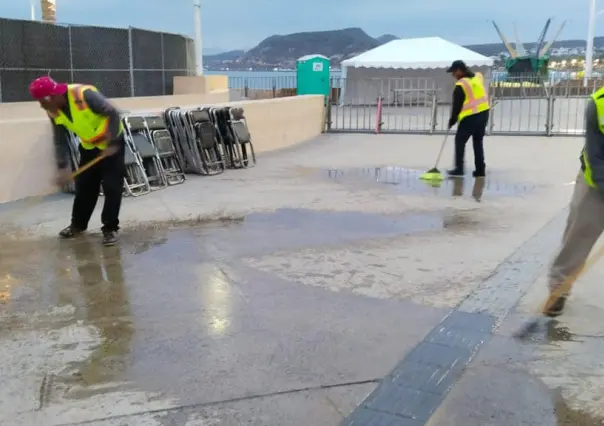 Recolectan 5 toneladas de basura tras segundo día de Carnaval La Paz 2024