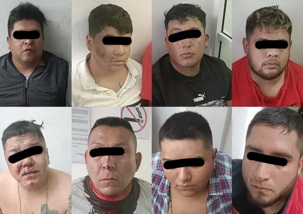 Detienen a ocho por agredir a policías de Ecatepec; dañaron una patrulla