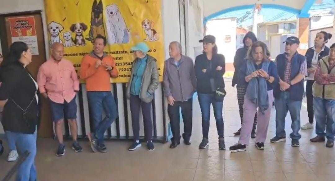 Vecinos de Metepec rechazan el cambio de sentido de calles en San Lorenzo Coacalco. Foto: Captura de Pantalla