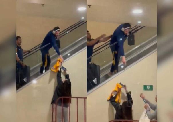 André-Pierre Gignac casi muere decapitado en escalera eléctrica  (VIDEO)