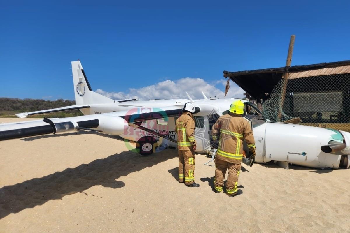 El cuerpo de bomberos acudió al lugar a brindar auxilio Foto: X(Twitter) @Bomberos_GobOax