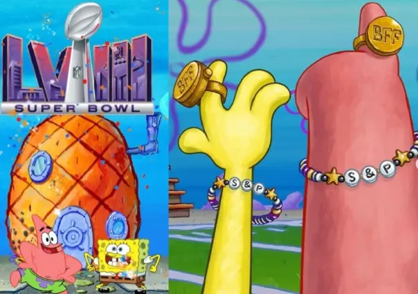 Bob Esponja en el Super Bowl LVIII ¿A qué horas será su show?