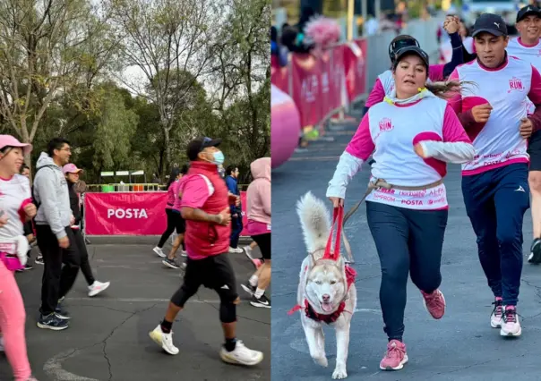 2,500 Corazones latiendo en Chapultepec, en la San Valentín Run