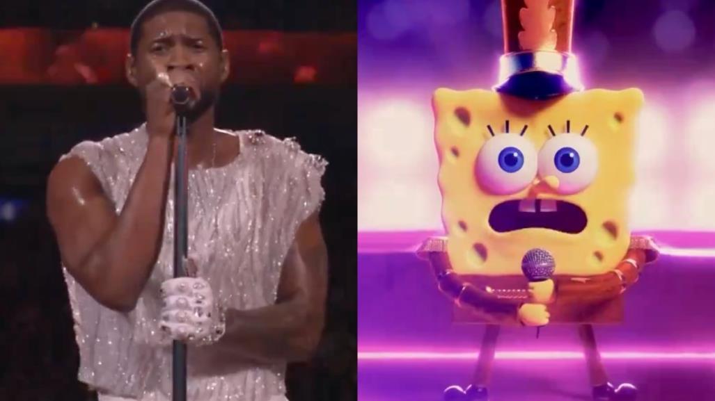 Super Bowl: ¡Usher y Bob Esponja, los verdaderos protagonistas!