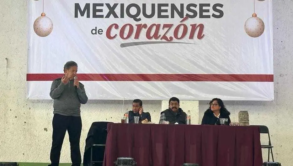 Condenan filtraciones en proceso interno de Morena en el Edoméx. Foto: @higinio_mtz