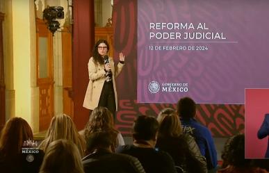 Reforma al Poder Judicial: Luisa María Alcalde la explica punto por punto