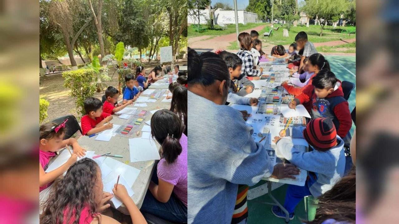 El programa Arte en el Parque, volverá a Gómez Palacio, para reanudar las actividades artísticas y culturales para niños y jóvenes totalmente gratis. Foto: Facebook/ @Ayuntamiento de Gómez Palacio.