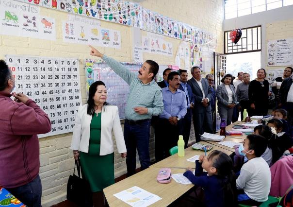 Invierten 14 MDP para mejorar infraestructura educativa en Edomex