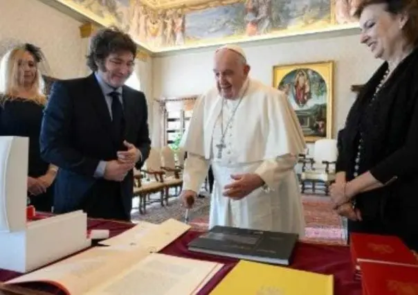 El Papa Francisco recibe a Javier Milei, pese a que lo insultó en campaña