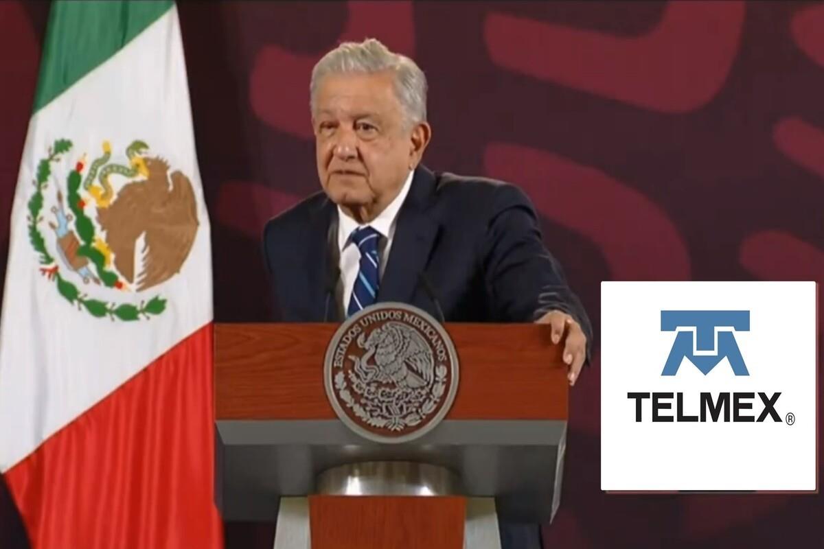 AMLO: México no tiene intención de comprar Telmex.      Foto: Especial