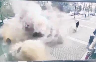 Explosión en China: niños jugaban con petardos en alcantarillas (VIDEO)