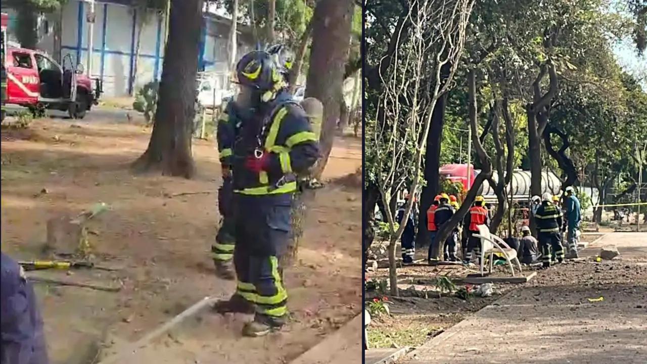 Más de 600 personas evacuadas por fuga de gas natural en la Venustiano Carranza. Foto: Especial