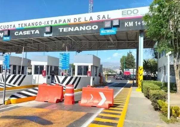 Aumenta 7% cuota de peaje de la autopista Tenango del Valle - Ixtapan de la Sal