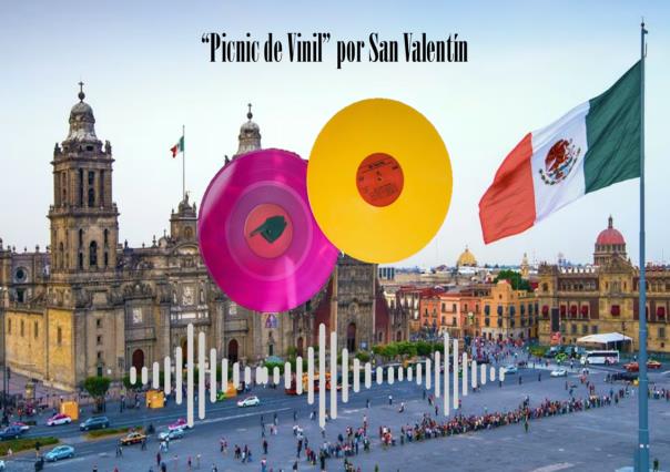 Celebra San Valentín en el Zócalo de CDMX con el Pícnic de Vinil