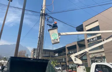 Intensifican retiro de cableado en Monterrey