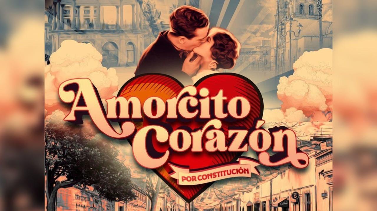 Pasa una tarde en compañía de tu ser amado en corredor Constitución con “Amorcito Corazón”. Foto: Facebook Municipio de Durango.